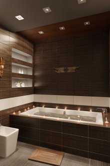 Кафяво-бяла баня