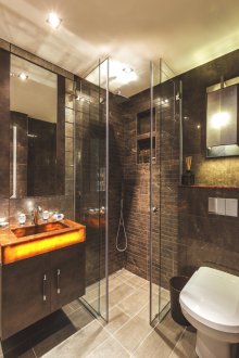 Бежово кафява вана