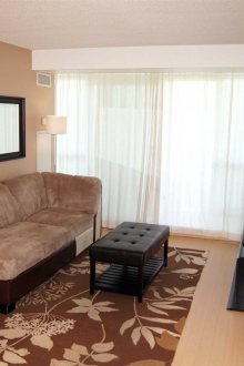 내부의 갈색과 베이지 색의 조합