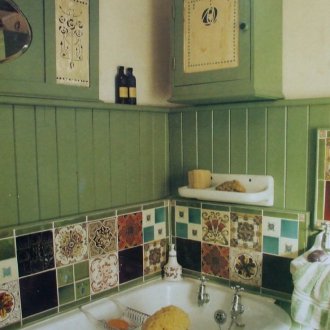 지중해 스타일의 복도 2019 내부