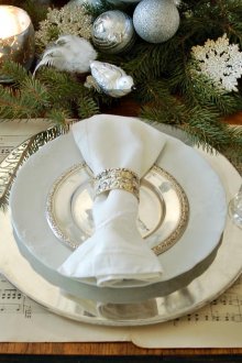 Декорация за маса на Нова година