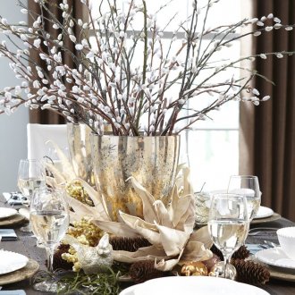 Декорация за маса на Нова година