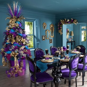 Декорация за маса на Нова година