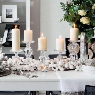 Декорация за маса на Нова година