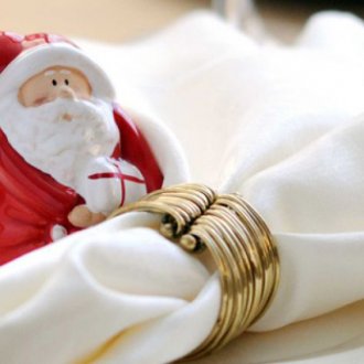 Декорация за маса на Нова година