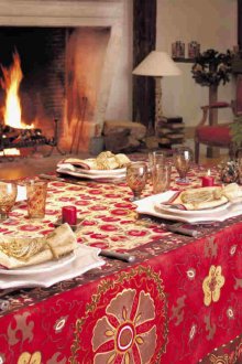 Декорация за маса на Нова година