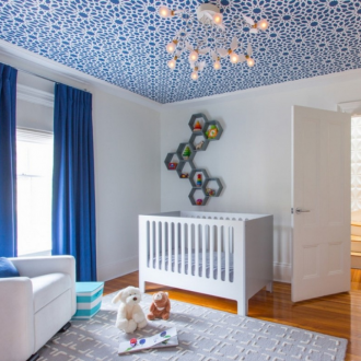 Таванът в спалнята