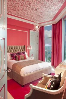 Таванът в спалнята