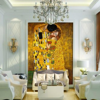 Модулна картина в модерен интериор