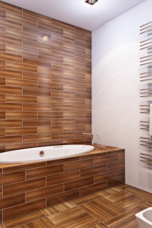 Дървена плочка