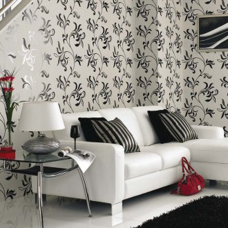 Sofa musim bunga hitam