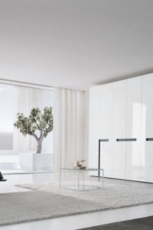 Дъбов ламинат в спалнята