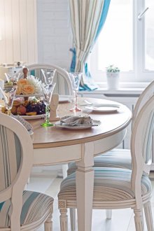 Кръгъл килим, изработен от шнур