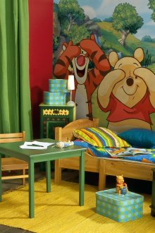 Making a children's holiday in the theme of Winnie the Pooh