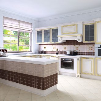 Кафява плочка