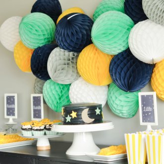 Топиар от гофрирана хартия