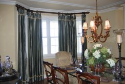 Curtains in the kitchen