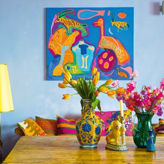 Декоративен фенер за лятна резиденция