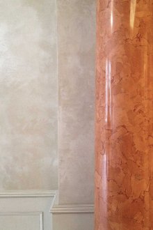 Мраморна мазилка