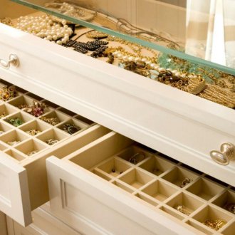 Необичайно съхранение на бижута