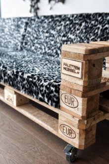 Furniture from pallets