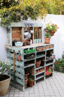 Furniture from pallets