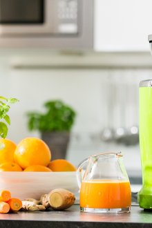 White linen curtains