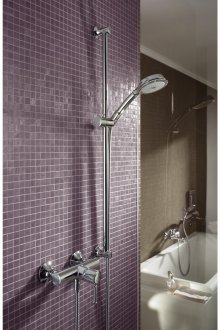 Хромирана маса за сервиране