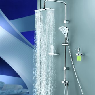 Поставка за кърпи с рафтове