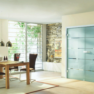 Стъклена врата