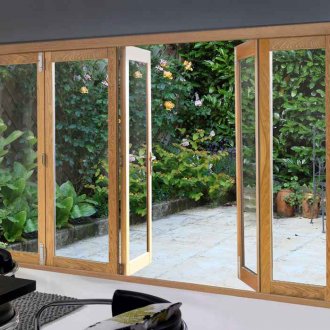 Стъклена врата