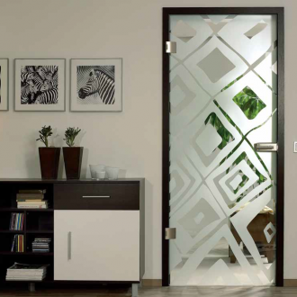 Стъклена врата