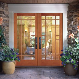 Стъклена врата