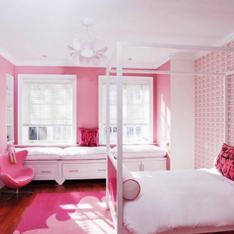 Розова детска стая