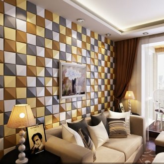 Геометрични линии в детска стая за зониране