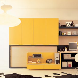 Diseño de cocina con ventanal