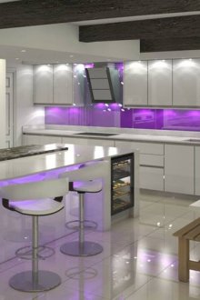 Лилава кухня