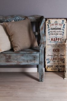 Sofa berbingkai dengan kerusi berlengan