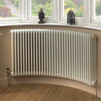 Wrought semicircular porch