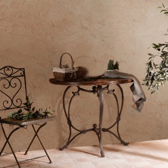 Katil besar di gaya Provence