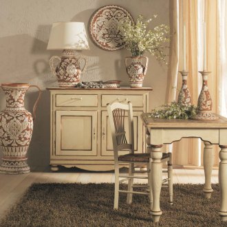 Perabot kanak-kanak dari pelbagai jenis gaya Provence