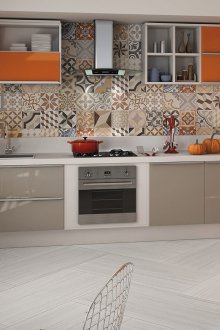 Delantal de azulejos