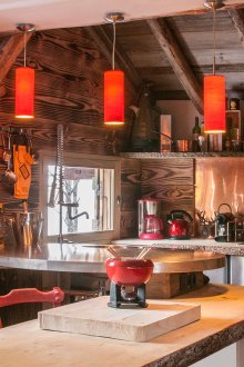 Кухня в стил шале