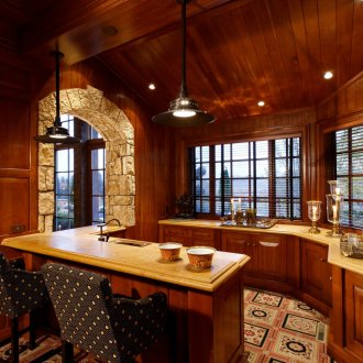 Работен плот от дървесни частици