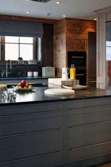 Кухня в стил шале