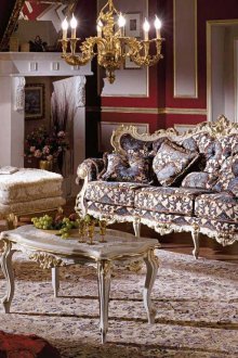 바로크 양식의 거실