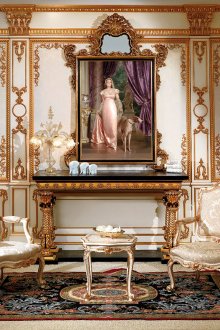 바로크 양식의 거실