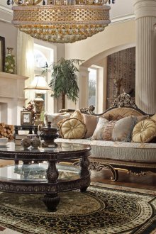 바로크 양식의 거실