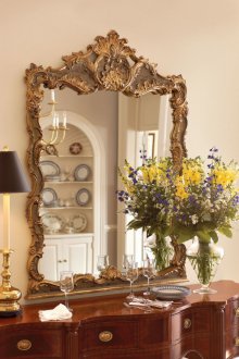 바로크 양식의 거실