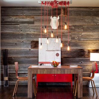 Festive table decoration